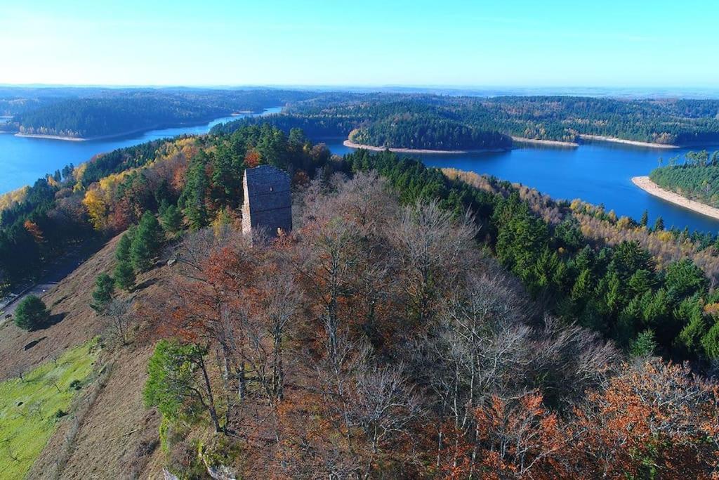 Aux 2 Lacs Gite Lägenhet Pierre-Percée Exteriör bild